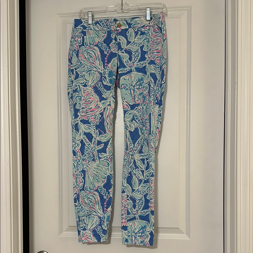 Floral Blue Women's Jeans